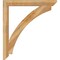 Ekena Millwork Thorton Slat Rough Sawn Bracket, Western Red Cedar, 4"W x 38"D x 42"H BKT04X38X42THR06RWR - alternate 2